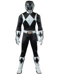 Figurina de actiune ThreeZero Television: Might Morphin Power Rangers - Black Ranger, 30 cm	 - 1t