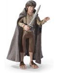 Figurina de actiune The Noble Collection Movies: The Lord of the Rings - Frodo Baggins (Bendyfigs), 19 cm - 1t