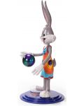 Figurina de actiune The Noble Collection Movies: Space Jam 2 - Bugs Bunny (Bendyfigs), 19 cm - 3t