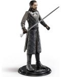 Figurină de acțiune The Noble Collection Television: Game of Thrones - Jon Snow (Bendyfigs), 18 cm - 3t
