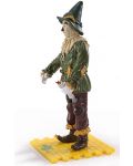 Figurină de acțiune The Noble Collection Movies: The Wizard of Oz - Scarecrow (Bendyfigs), 19 cm - 5t