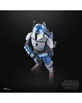 Figurină de acțiune Hasbro Movies: Star Wars - The Mandalorian Fleet Commander (Black Series), 15 cm - 6t