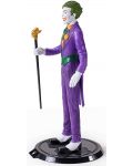 Figurina de actiune The Noble Collection DC Comics: Batman - The Joker (Bendyfigs), 19 cm - 3t