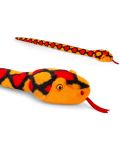 Jucărie de pluș ecologică Keel Toys Keeleco - Șarpe, 100 cm, asortiment - 4t