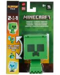 Figurină de acțiune Mattel Games: Minecraft - Creeper & Charged Creeper (Flippin Figs) - 8t