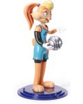 Figurina de actiune The Noble Collection Animation: Space Jam 2 - Lola Bunny (Bendyfigs), 19 cm - 3t