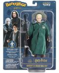 Figurină de acțiune The Noble Collection Movies: Harry Potter - Draco Malfoy (Quidditch) (Bendyfig), 19 cm - 7t