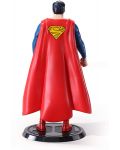 Figurina de actiune The Noble Collection DC Comics: Superman - Superman (Bendyfigs), 19 cm - 4t