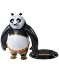 Figura de actiune The Noble Collection Animation: Kung-Fu Panda - Po (Bendyfigs), 15 cm - 2t