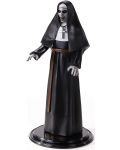 Figurina de actiune The Noble Collection Movies: The Nun - Valak the Nun (Bendyfigs), 19 cm	 - 6t
