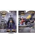 Figurina de actiune The Noble Collection DC Comics: Batman - Batman (Bendyfigs), 19 cm - 6t