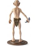 Figurina de actiune The Noble Collection Movies: The Lord of the Rings - Gollum (Bendyfigs), 19 cm - 3t