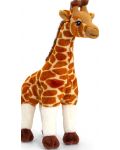 Jucarie ecologica de plus Keel Toys Keeleco - Girafa, 30 cm - 1t