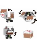 Figurină de acțiune Mattel Games: Minecraft - Panda & Cake (Flippin Figs) - 3t