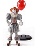Figurina de actiune The Noble Collection Movies: IT - Pennywise (Bendyfigs), 19 cm - 1t