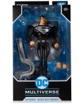 Figurina de actiune McFarlane DC Comics: Multiverse - Superman (The Animated Series) (Black Suit Variant), 18 cm - 8t
