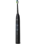 Periuță de dinți electrică Philips Sonicare - ProtectiveClean, cu husă, neagră - 2t