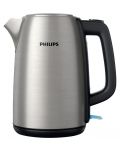Fierbător electric Philips - Daily Collection HD9351, 2200W, gri - 1t