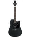 Chitara electrica acustica Ibanez - AW84CE, Weathered Black Open Pore - 2t