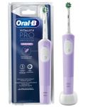 Periuță de dinți electrică OralB - D103 Pro Lilac CLC 6/21/6, mov - 3t