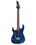 Chitara electrica Ibanez - GRX70QAL TBB, albastru - 2t