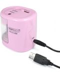 Ascutitoare electrica Rapesco - PS12, roza - 2t