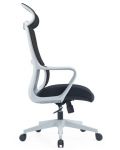 Scaun ergonomic  RFG - BEST HB GRAY, negru  - 3t