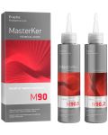 Erayba MasterKer Sistem de ondulare cu keratină si acizi din fructe M90, 2 x 150 ml - 1t