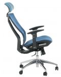 Scaun ergonomic Carmen - 7577, albastru - 5t