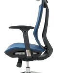 Scaun ergonomic Carmen - 7577, albastru - 7t