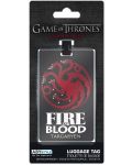 Eticheta ID bagaj BYstyle Television: Game of Thrones - House Targaryen - 3t