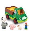 Jucarie pentru copii Wow Toys Farm - Camion agricol cu ​​figurina si animale - 1t