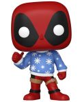 Figurină Funko POP! Marvel: Holiday - Deadpool #1283 - 1t