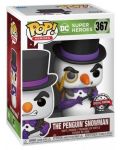Figurina Funko POP! DC Comics: Batman - The Penguin Snowman (Special Edition) #367 - 2t