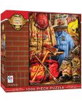Puzzle Master Pieces de 1000 piese - Pompieri si salvatori, Dona Gelsinger - 1t