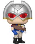 Figurina Funko POP! Television: Peacemaker - Peacemaker with Eagly #1232 - 1t