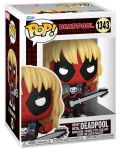 Figurină Funko POP! Marvel: Deadpool - Heavy Metal Deadpool #1343 - 2t