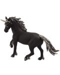 Figurina  Mojo Fantasy&Figurines - Unicorn negru - 1t