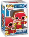 Figurină Funko POP! DC Comics: Holiday - Gingerbread The Flash #447 - 2t