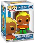 Figurină Funko POP! DC Comics: Holiday - Gingerbread Aquaman #445 - 2t