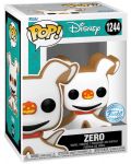 Figurină Funko POP! Disney: The Nightmare Before Christmas - Zero (Special Edition) #1244 - 2t