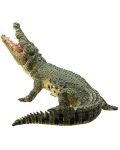 Figurina  Mojo Wildlife - Crocodil cu maxilar mobil - 2t