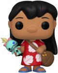Figurina  Funko POP! Disney: Lilo & Stitch - Lilo with Scrump #1043 - 1t