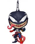 Figurina Funko Pop! Marvel: Max Venom - Venomized Captain Marvel (Bobble-Head), #599 - 1t