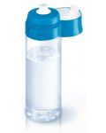 Sticlă filtrantă pentru apă BRITA - Fill&Go Vital, 0.6 l, albastră - 2t