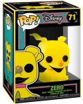 Figurina Funko POP! Disney: Nightmare Before Christmas - Zero (Blacklight) #71 - 2t
