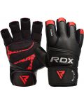 Mănuși de fitness RDX - L7 , roșu/negru - 1t