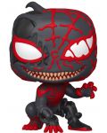 Figurina Funko Pop! Marvel: Maximum Venom - Venomized Miles Morales (Bobble-Head), #600 - 1t