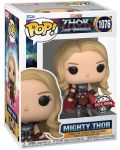 Figurina Funko POP! Marvel: Thor: Love and Thunder - Mighty Thor (Metallic) (Special Edition) #1076 - 2t