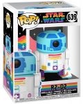 Figurină Funko POP! Disney: Star Wars - R2-D2 (Pride 2023) #639	 - 2t